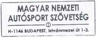 Végellenőrzésen az alábbi személyek vehetnek részt a nevezők részéről: - az ellenőrzésre rendelt versenyzők nevezőjének képviselője nevezői licenc vagy meghatalmazás felmutatásával - az ellenőrzésre