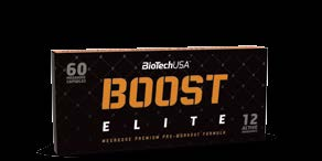 BOOST ELITE CELL BUILD ELITE 12 aktív hatóanyagot tartalmazó, legújabb generációs, prémium táplálék-kiegészítő.