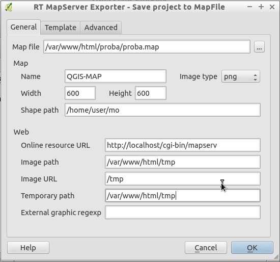 MapServer Export Map fájl módosítása (medit) Kész map fájl: http://www.agt.bme.