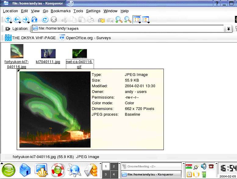 O p e r á c i ó s r e n d s z e r e k (SuSE Linux 9.0) A keresés befejezése után a talált képek közül jelöljük ki egérrel azokat, melyekre szükségünk lehet!