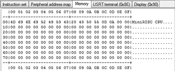 Példaprogramok 3. példa: USRT kommunikáció DATA ;********************************************************** ;* Az adatmemória inicializálása.