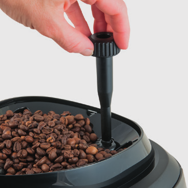 Ha a kávé híg vagy lassan folyik ki, módosítsa a kávédaráló beállításait.