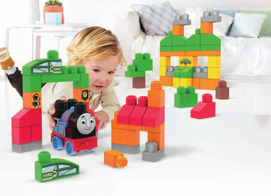 MEGA BLOKS THOMAS ÉS HAROLD MENTŐAKCIÓ SZETT DXH55 A gyerekek a földön és