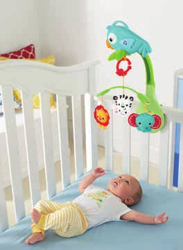Miért jók a babaforgók? A babák imádják a megnyugtató, körkörös mozgást, és miközben a kicsi szemléli, elgondolkodik, vajon a mozgó tárgy él-e, hamarosan pedig rájön: azért mozog, mert ő mozgatja!