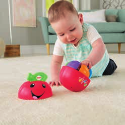 ÚJ! Tanuló almácska A Fisher-Price Tanuló almácska mókázva tanít a héjától egészen a magházáig!