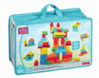 DCH54 MEGA BLOKS MINI ÉPÍTŐZACSKÓK CNH08 Ideális 1-5 éves korig 88 MEGA