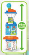 szárnyalhat, miközben az építőkockákkal, különleges formákkal és