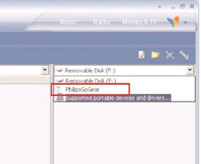 2 Kövesse a képernyőn megjelenő utasításokat a Philips Device Manager és Windows Media Player telepítéséhez.