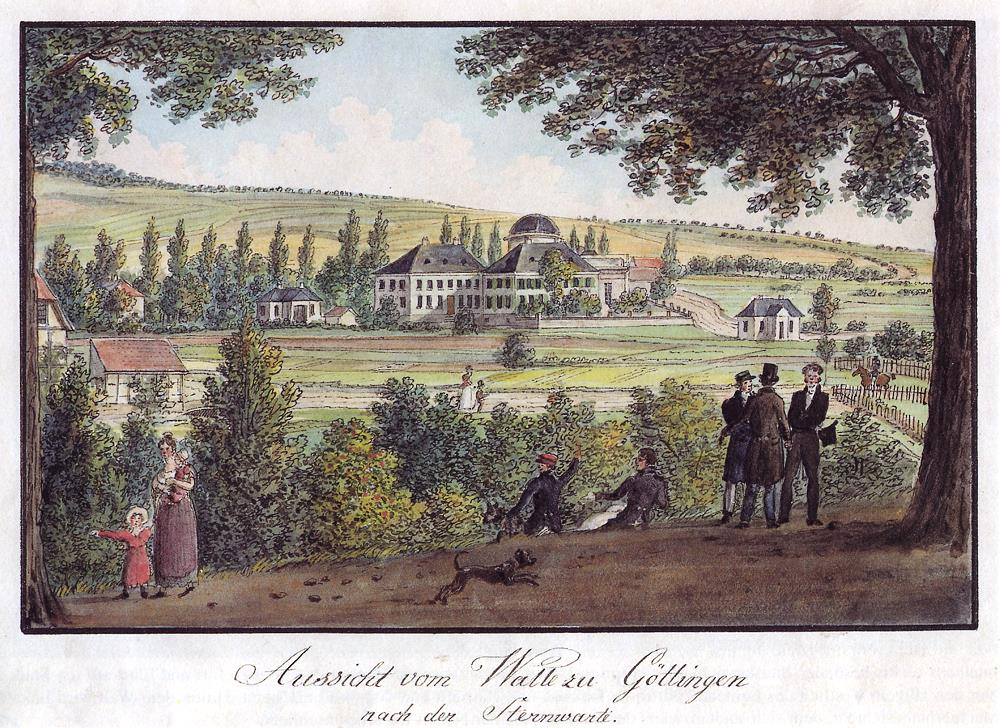 Tittel Pál Buda, Bécs, Prága, Drezda és Lipcse érintésével 1815. október 23-án érkezett Göttingenbe.