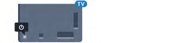 5 Be- és kikapcsolás 5.1 Be, Készenlét vagy Ki Mielőtt bekapcsolná a TV-készüléket, ellenőrizze, hogy csatlakoztatta-e a hálózati tápellátást a TV-készülék hátoldalán található POWER csatlakozóba.