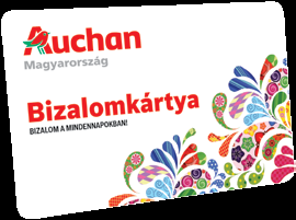 Még nincs Bizalomkártyája? Regisztráljon most és 200 extra Bizalompontot írunk jóvá egyenlegén!