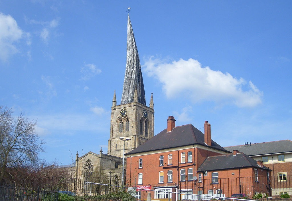 Church of St. Mary and All Saints, Chesterfield, Egyesült Királyság A XIV.