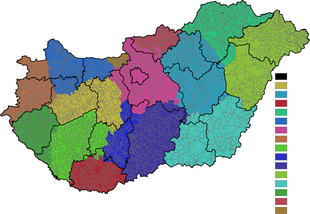 134 Pálóczi Gábor az, hogy egy modul több LLS-körzetből áll, így a modul egy magasabb hierarchiaszintet képvisel.