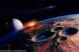 extraterresztrikus ) anyagból származó szilárd kőzettest, ami behatol a Föld légkörébe és eléri a Föld felszínét Többségük
