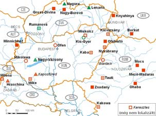 Meteoritok: : Magyarországi leletek Forrás: http://www.nhmus.hu/kutatas/adatbazisok/meteorit/ Harangi Sz.