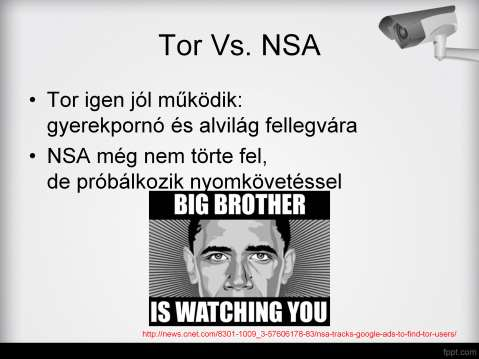 Mivel a Tor felhasználók jól elkülöníthetők a többi felhasználótól, így az NSA Google Ad-okat vesz, és