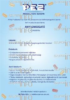 : 06-70/434-1021 A Monako cukrászdába pultos felszolgálót keresünk szezonális munkára. Jelentkezni az üzletben.