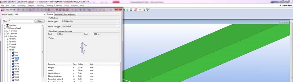 80. ábra: Beam properties ablak