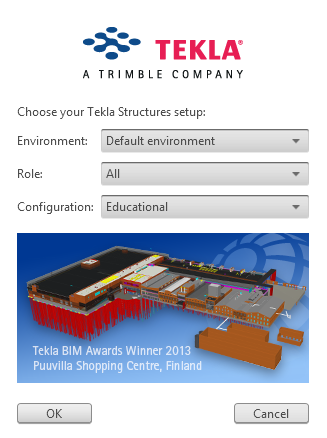 9. Lépés: A program elindításához kattintsunk a Tekla Structures Learning ikonra (10. ábra). A program elindítása után a 11.