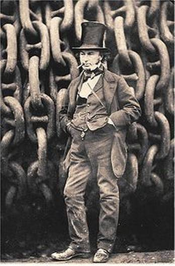 A Great Eastern Cél: nagy hajó építése, amit a hullámok már meg sem mozdítanak és egyetlen szénrakománnyal át tudja szelni az óceánt Tervező: Isambard