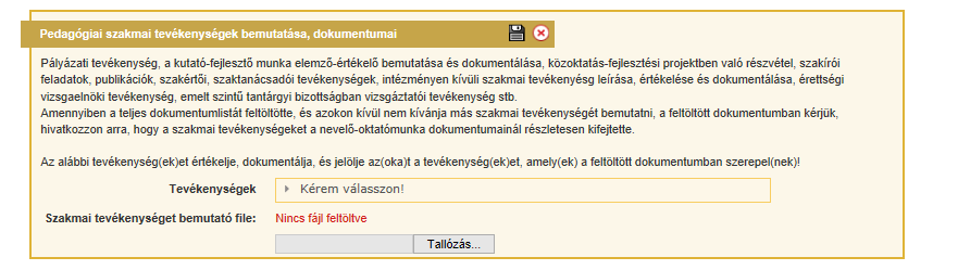 A blokk kitöltéséhez első lépésként a blokkot szerkesztésre meg kell nyitni, a címe melletti Szerkesztés ikonra kattintva.