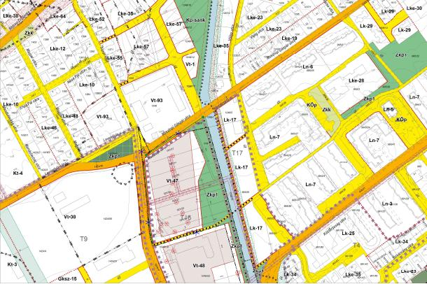 lakóterület építési övezetbe sorolása Tervezési terület: Germering utca övezethatár (0196 hrsz)
