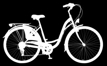 999Ft CITY LIFE női city kerékpár // acél váz // Shimano RS35