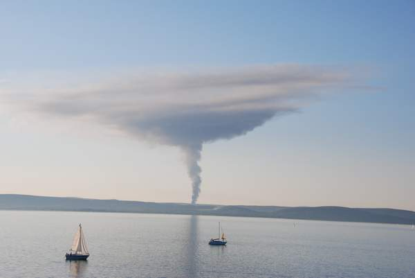 esti órákra a Balaton fölé ért (3, és 4. ábrák).