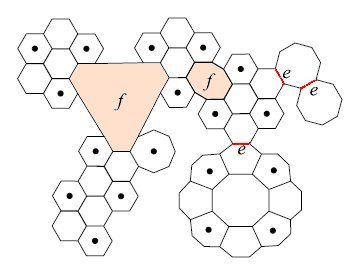 3-rezonáns rendszerek felépítése Maximálisan rezonáns rendszerek 3.8. ábra. [5] Legyenek G 1 és G 2 F-, D- vagy O-típusú gráfok, melyek páros fedése sorra R 1 és R 2.