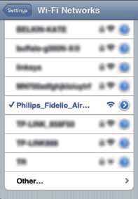 jelenik meg az adott ipod touch, iphone vagy ipad eszköz bal felső sarkában.