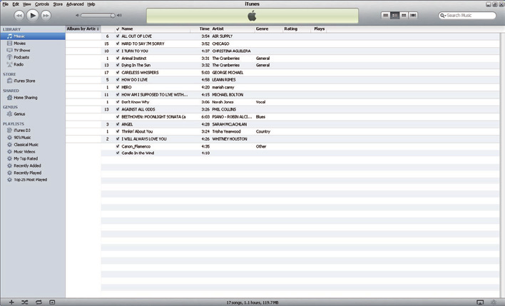 Adatfolyam küldése PC/Mac számítógépről 1 Indítsa el az itunes 10.2.2 (vagy újabb verziójú) alkalmazást PC/Mac számítógépén. 2 Kattintson az ablakban az AirPlay ikonra.