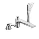automatický prepínač: sprcha/vaňa sprchový vývod G 1/2 S-prípojky stupeň hlučnosti I chróm biela/chróm 524450575 524459175 299,43 344,79 KLUDI BALANCE vaňová a sprchová jednopáková batéria DN 15