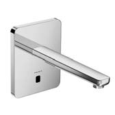 podomietkový modul sieťového zdroja podomietkové elektronické teleso DN 15 podomietkový modul batérie chróm 3840005 421,91 38001 193,08 38002 178,78 KLUDI ZENTA E elektronická umývadlová batéria DN
