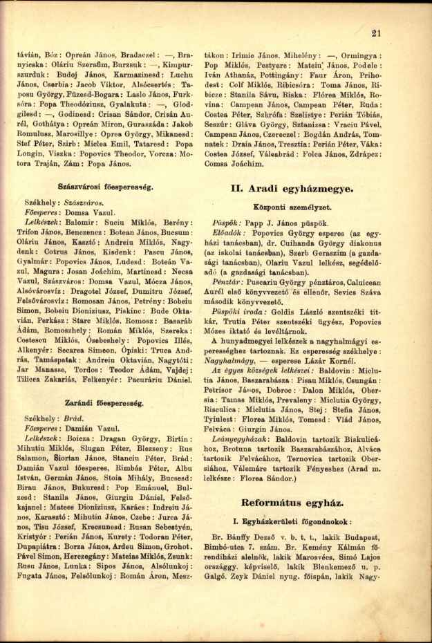 távián, Búz : Opreán János.