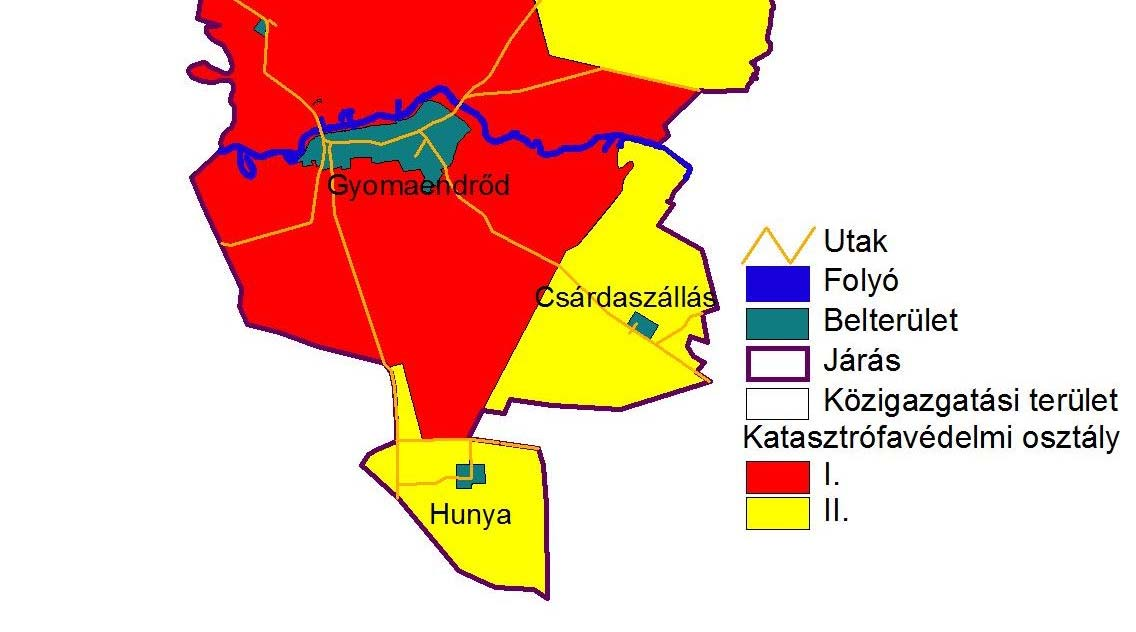 illetékességi területén lévő