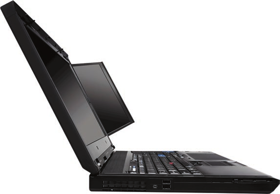 monitort, ezért ogikusnak tűnt a Lenovo számára, hogy étrehozzanak egy két képernyős mobi munkaáomást. Így szüetett meg a W700ds.
