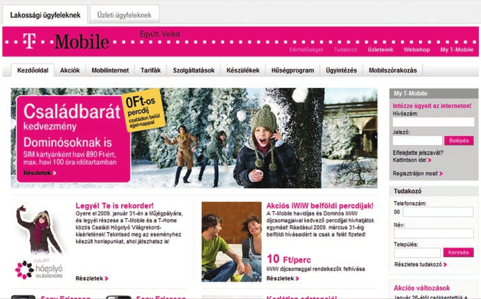Mobi FÓkusz MEGÚJULT T-MOBILE HONLAP > sz ö v e g : Bu d a i pé t e r > B u d a i @t e e c o M M a g a z i n.