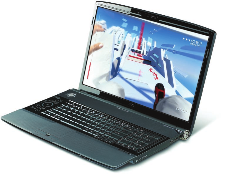 teszt Digitáis kaauz Acer Aspire 8930 A Gemstone Bue designeemeket magán viseő Acer Aspire 8930 sokka visszafogottabb küsőve érkezik, mint az eőző két mode.
