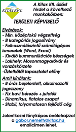 Értékesítés, kizárólag vállalati szektorban, egyedi termékek, magas jutalék. Jelentkezés önéletrajzzal: gyms@eversales.