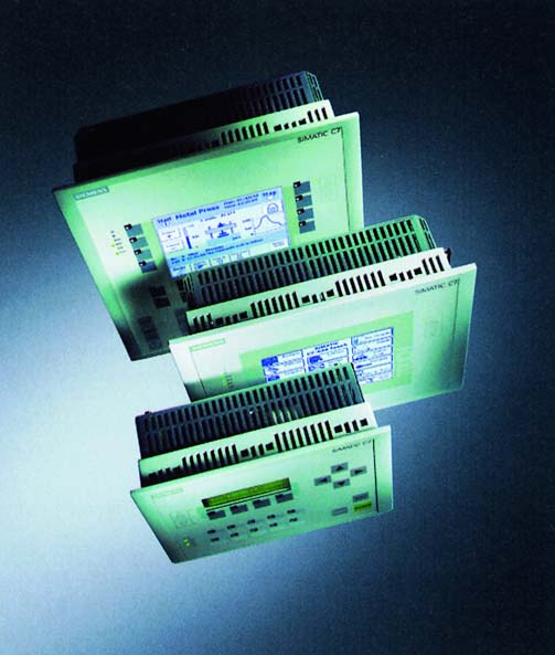 SIMATIC C7: PLC és OP egyetlen kompakt egységben SIMATIC C7 Kompakt egység komplett gépvezérlési rendszerek, (beleértve a megjelenítést is) megvalósítására, ahol a hely kritikus tényezœ pl.