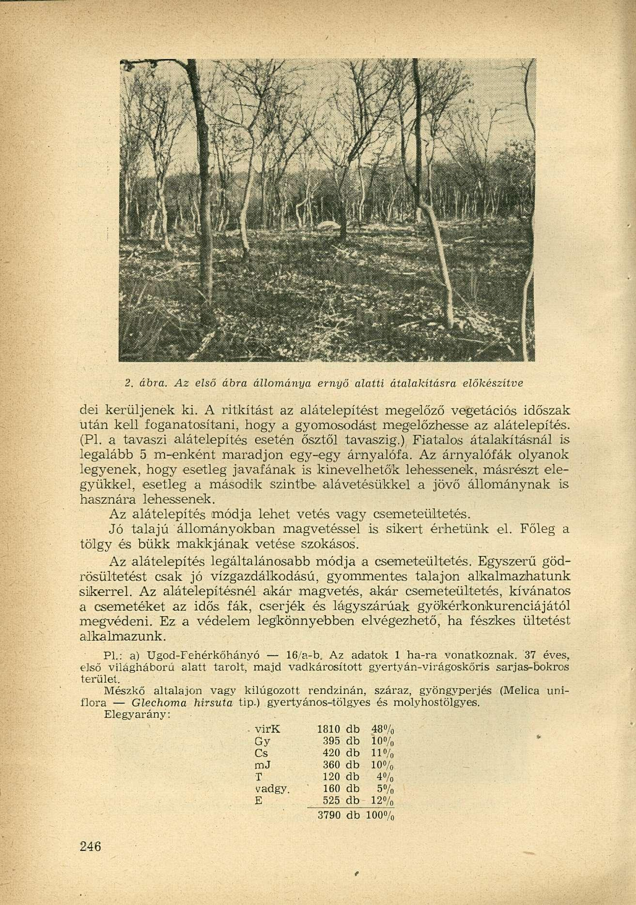2. ábra. Az első ábra állománya ernyő alatti átalakításra előkészítve dei kerüljenek ki.