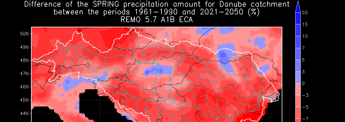 Climate models: ECHAM 5 with REMO 5.
