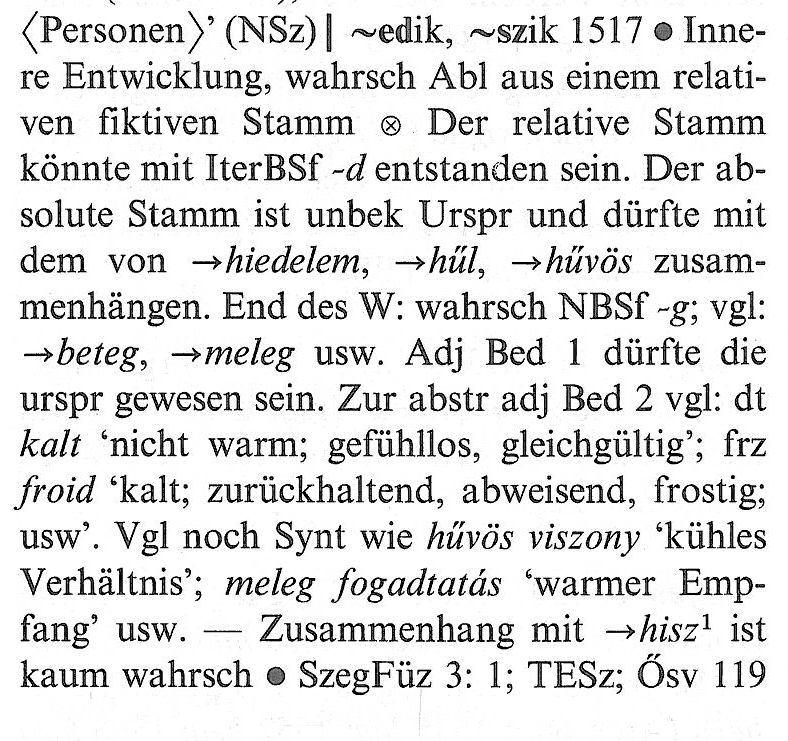 Ezek a lexikális adatok a TESz-t követő jól kiérlelt szótári struktúrában, tudományos megalapozottsággal mutatják be a jelenkori és történeti magyar szókészlet legfontosabb részének tekinthető