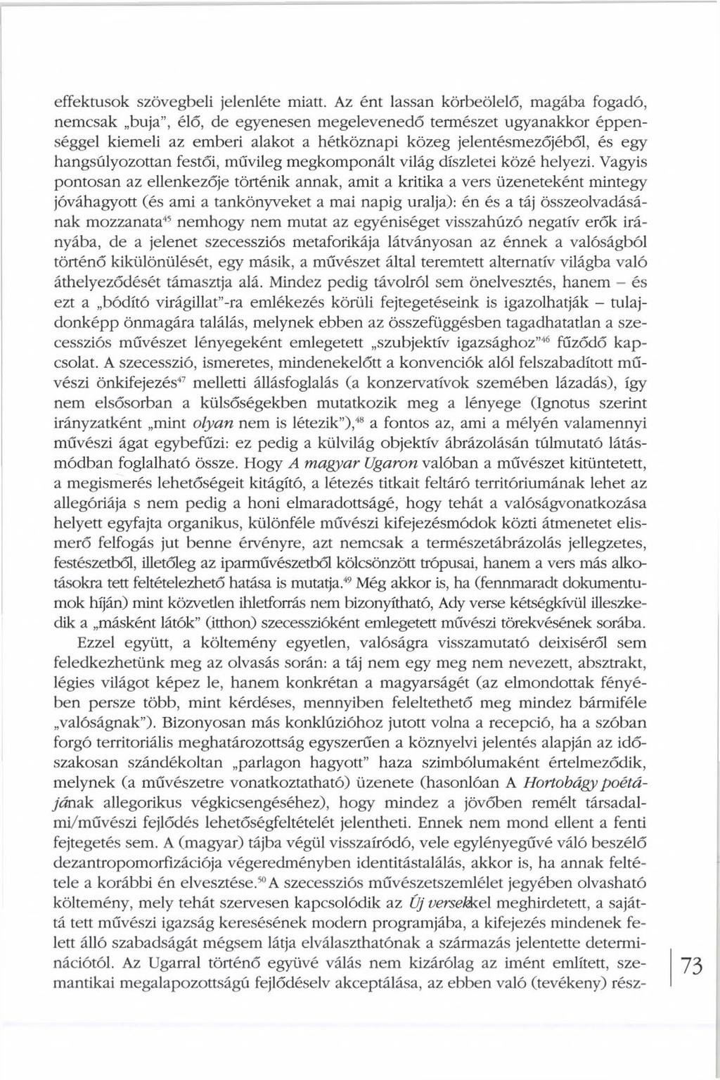 effektusok szövegbeli jelenléte miatt.
