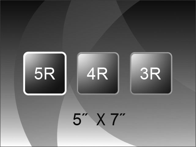 5.5. Fotoformat wählen (nur im Fotoscanner-Modus) Im Fotoscanner-Modus muss der Multi Scanner auf die Größe des eingelegten Fotos eingestellt werden.