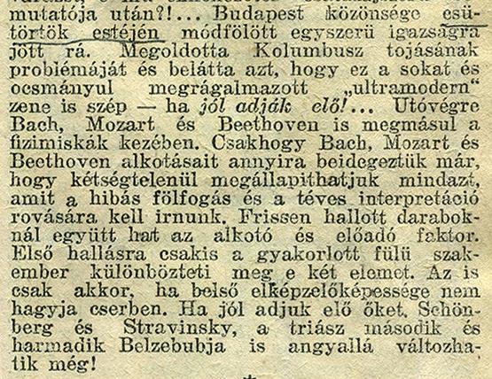 Az Európa avantgárd köreiben zeneszerzőként is számon tartott Jemnitz a kritikák mellett egyéb írásokban is méltatta Bartók munkásságát, 1957-ben pedig a darmstadti új zenei nyári kurzusok keretében