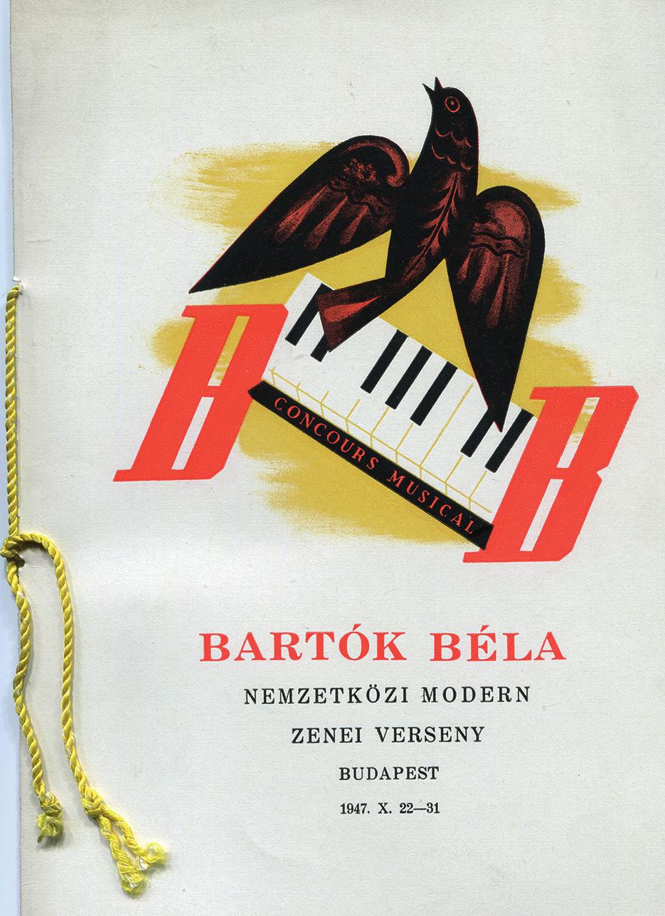 Bartók és kortársai / Bartók and His Contemporaries Részlet Faragó György koncertnaplójából György Faragó s concert diary Függelék/Appendix 122 28 Nyomtatvány a Bartók Béla Nemzetközi Modern Zenei