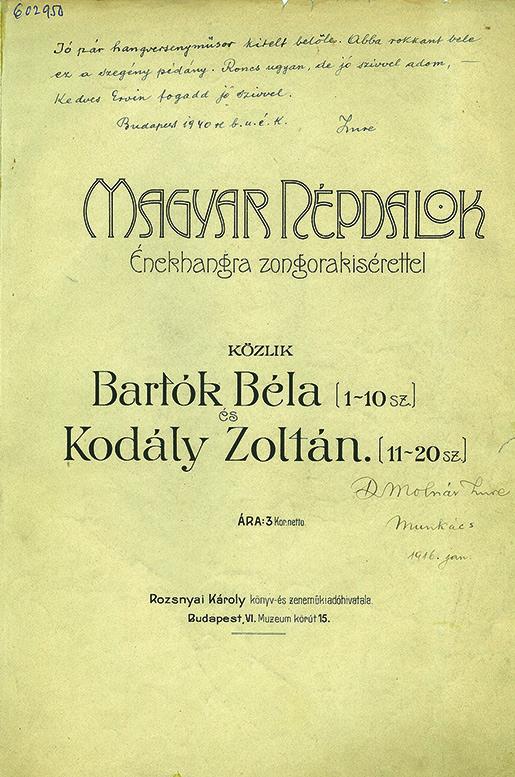 Ennek csíráin nőtt nagyra, egy egész rendkívüli alkotóerő vulkánikus munkájában a Bartók zenéje is.