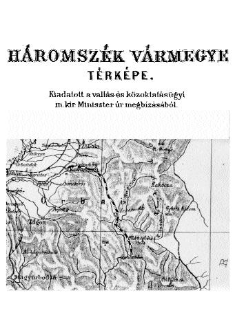 1. ábra A Kovászna-Térrét Gyulafalva helyi érdekû keskenyvágányú vasútvonal egyik elsõ