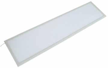 A 300 00 mm-es panel fél raszter széles és két raszter hosszú, pontosan a 2 3 W-os fénycsöves lámpatestek méreteivel egyeznek meg, elsősorban